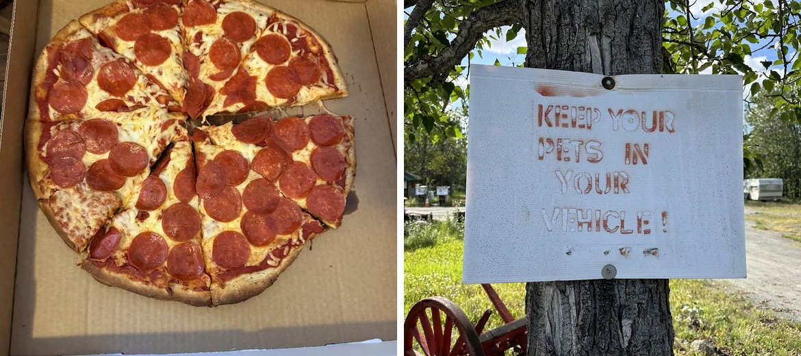 Grizzly Pizza Menu