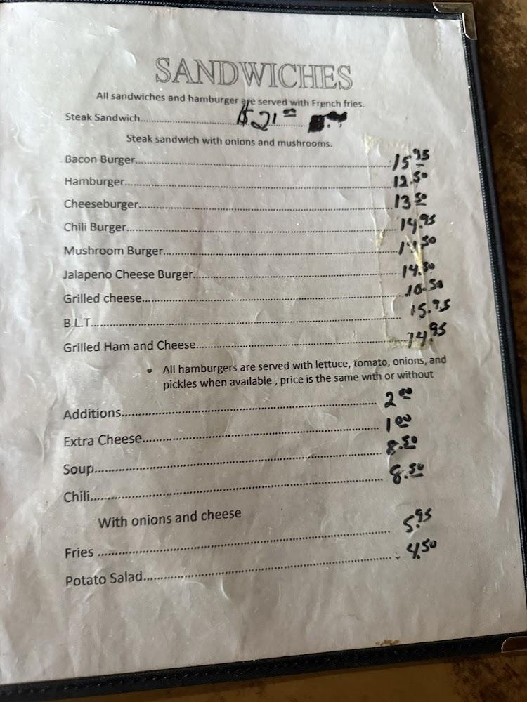 Grizzly Pizza Menu image 1